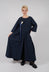 Open Tunic Dress in Navy