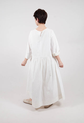 Open Tunic Dress in White