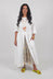 Open Tunic Dress in White