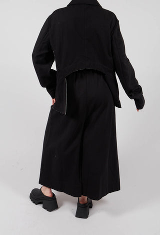 Wide Leg Trousers in Black