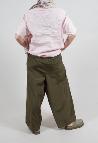 Trousers in Khaki