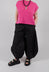 Wide Leg  Trouser in Friday Black