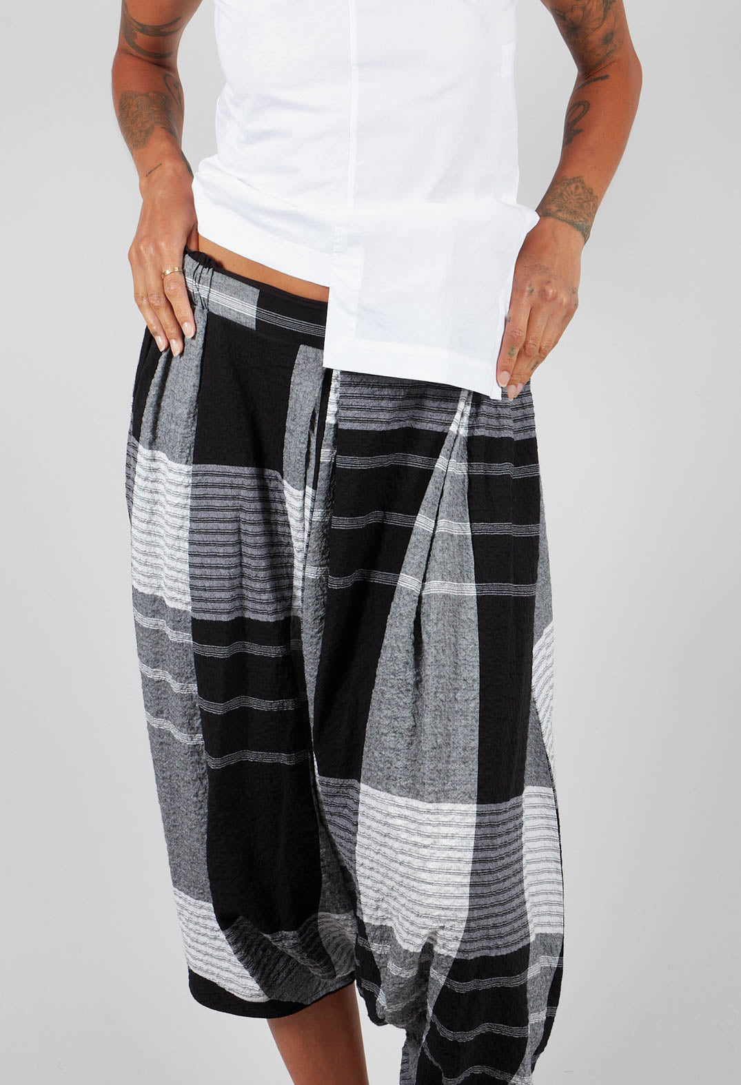 Drop Crotch Trousers in Radda