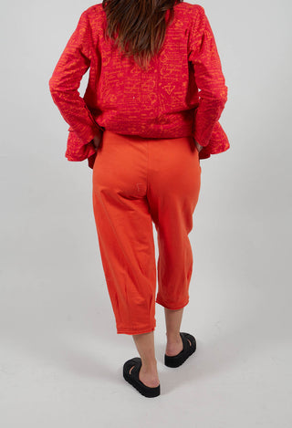 Casual Trouser in Orange