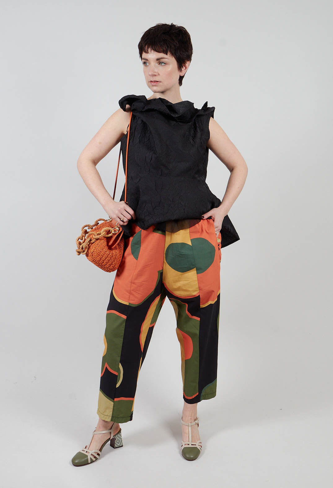 Cropped Trouser in Original