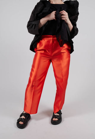 Hopper Straight Duchesse Trousers in Koi