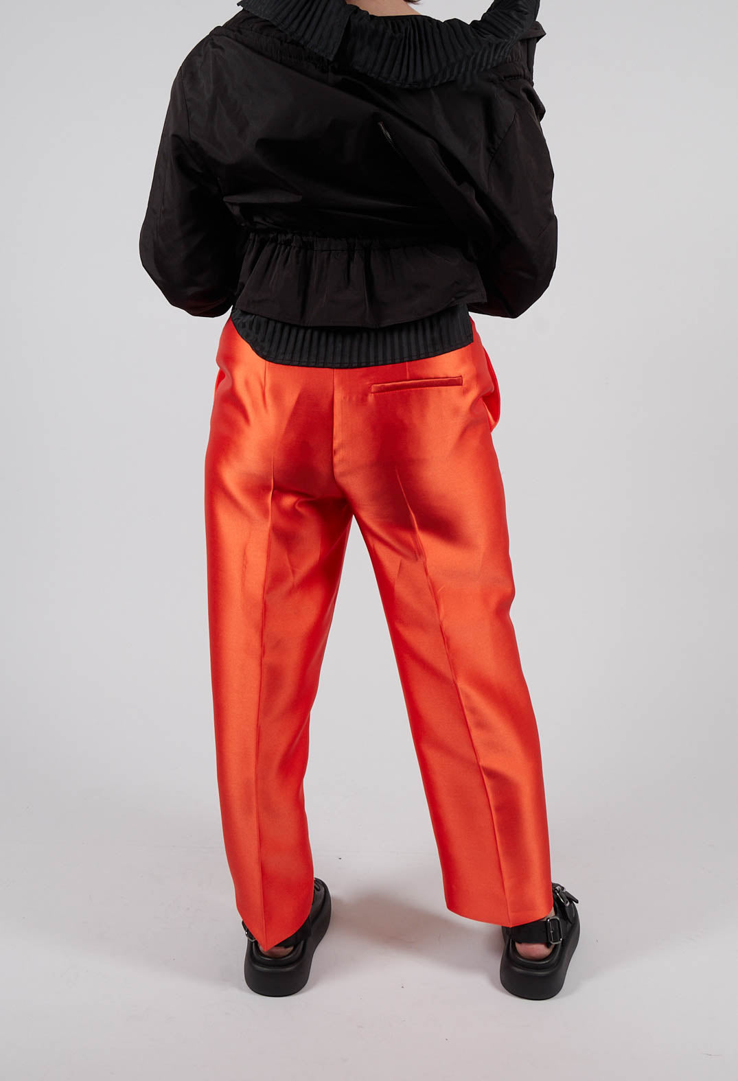 Hopper Straight Duchesse Trousers in Koi
