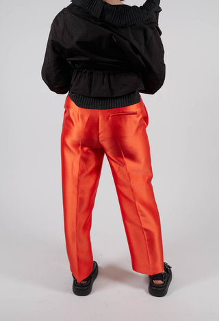 Hopper Straight Duchesse Trousers in Koi