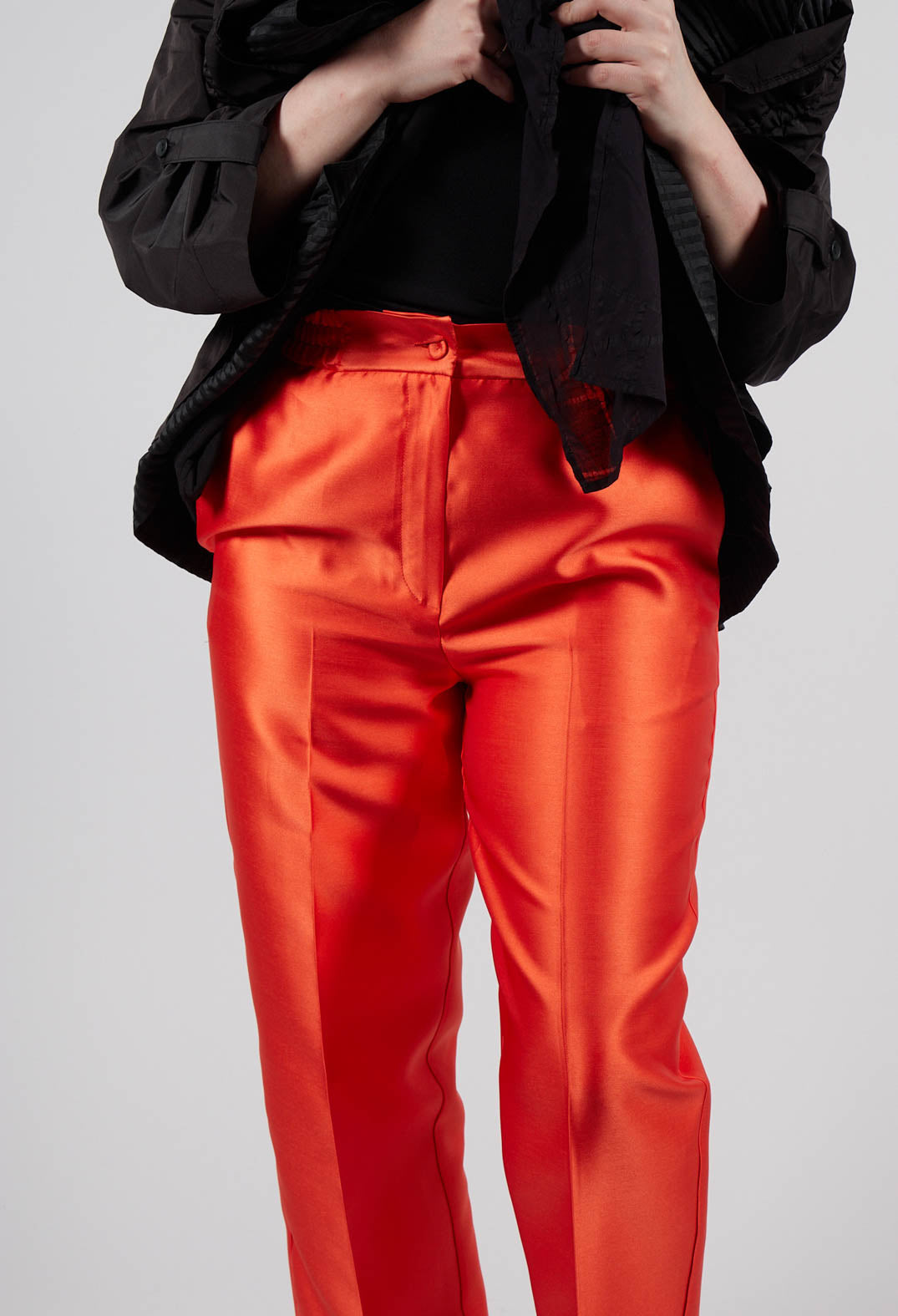 Hopper Straight Duchesse Trousers in Koi