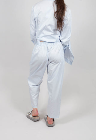 Straight Leg Trouser in Ice Blue