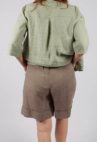 Knee Length Shorts in Fango