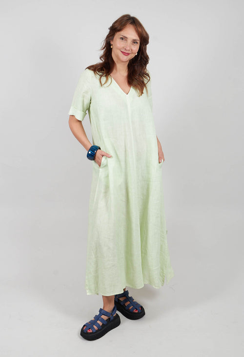 Zaris Dress in Spring Green