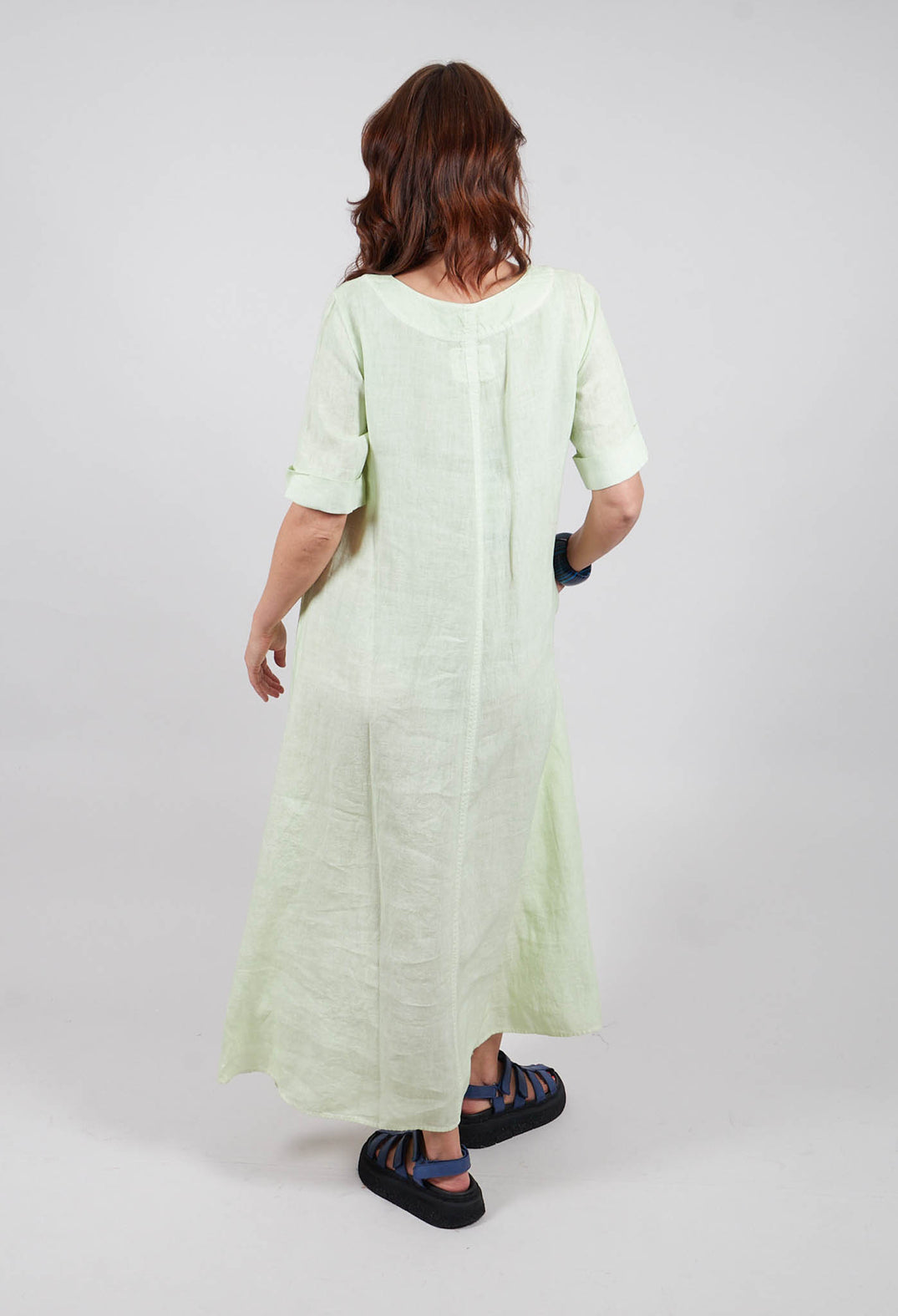 Zaris Dress in Spring Green