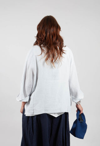 Tege Blouse in Pearl