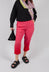 Dip Dyed Geisha Pants in Laser Pink