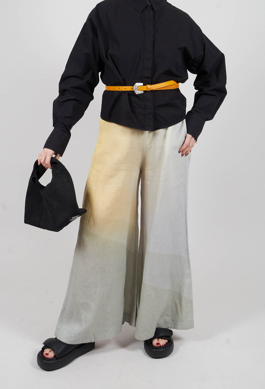 High-Waisted Maki Pants in Sunlight