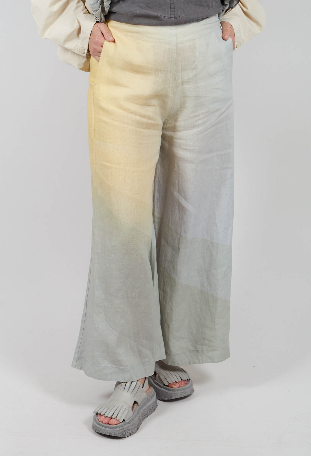 High-Waisted Maki Pants in Sunlight