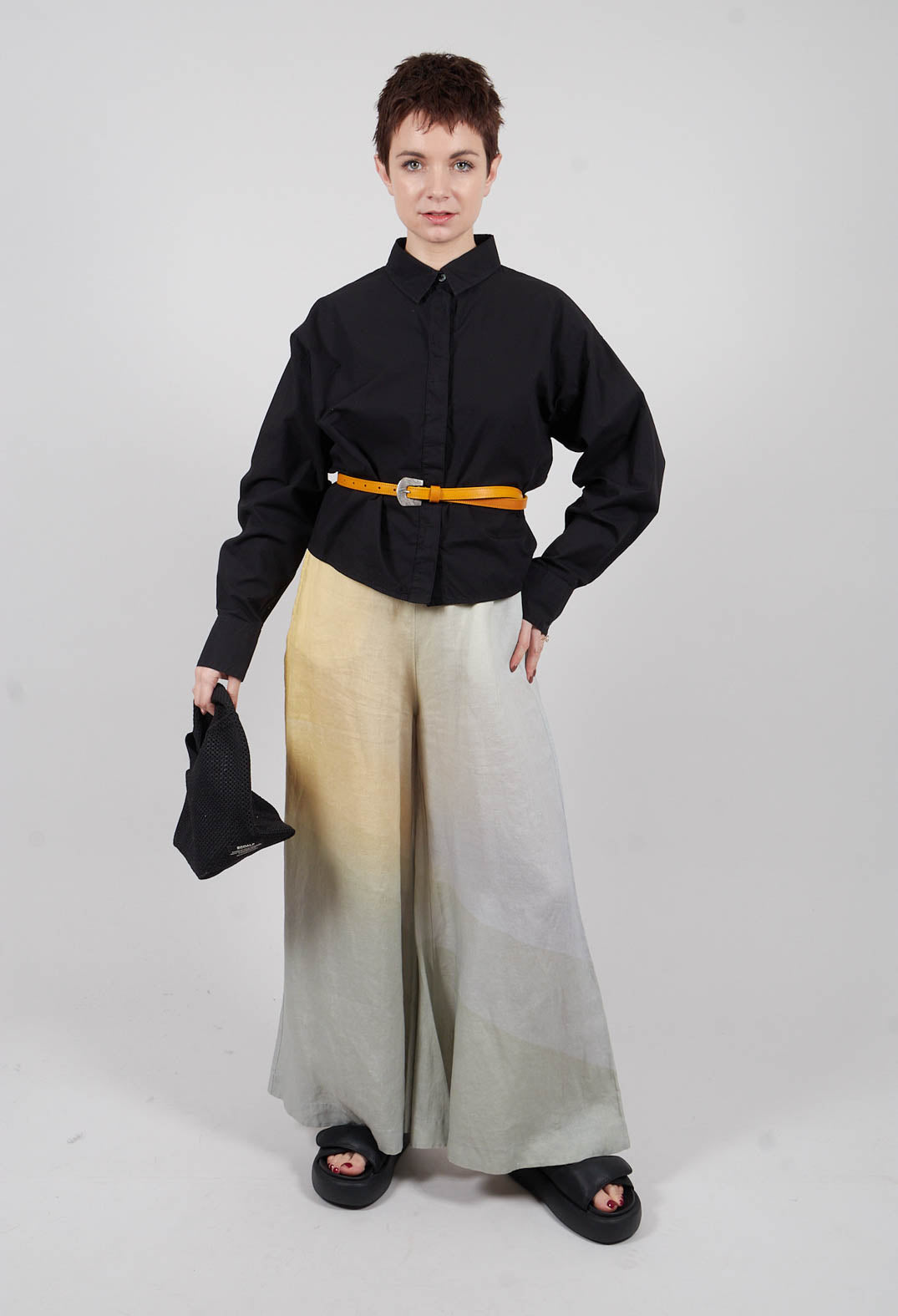 High-Waisted Maki Pants in Sunlight