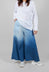 High-Waisted Maki Pants in Eve Blue