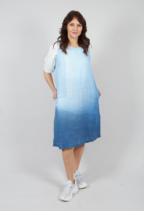 Som Dress in Eve Blue