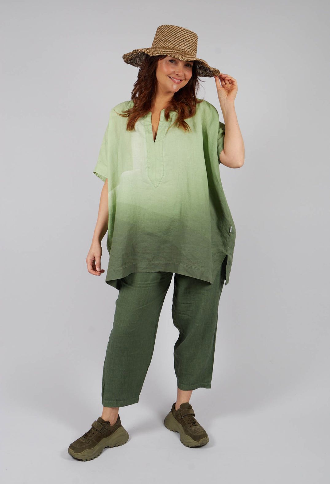 Kumiar Shirt in Spring Green