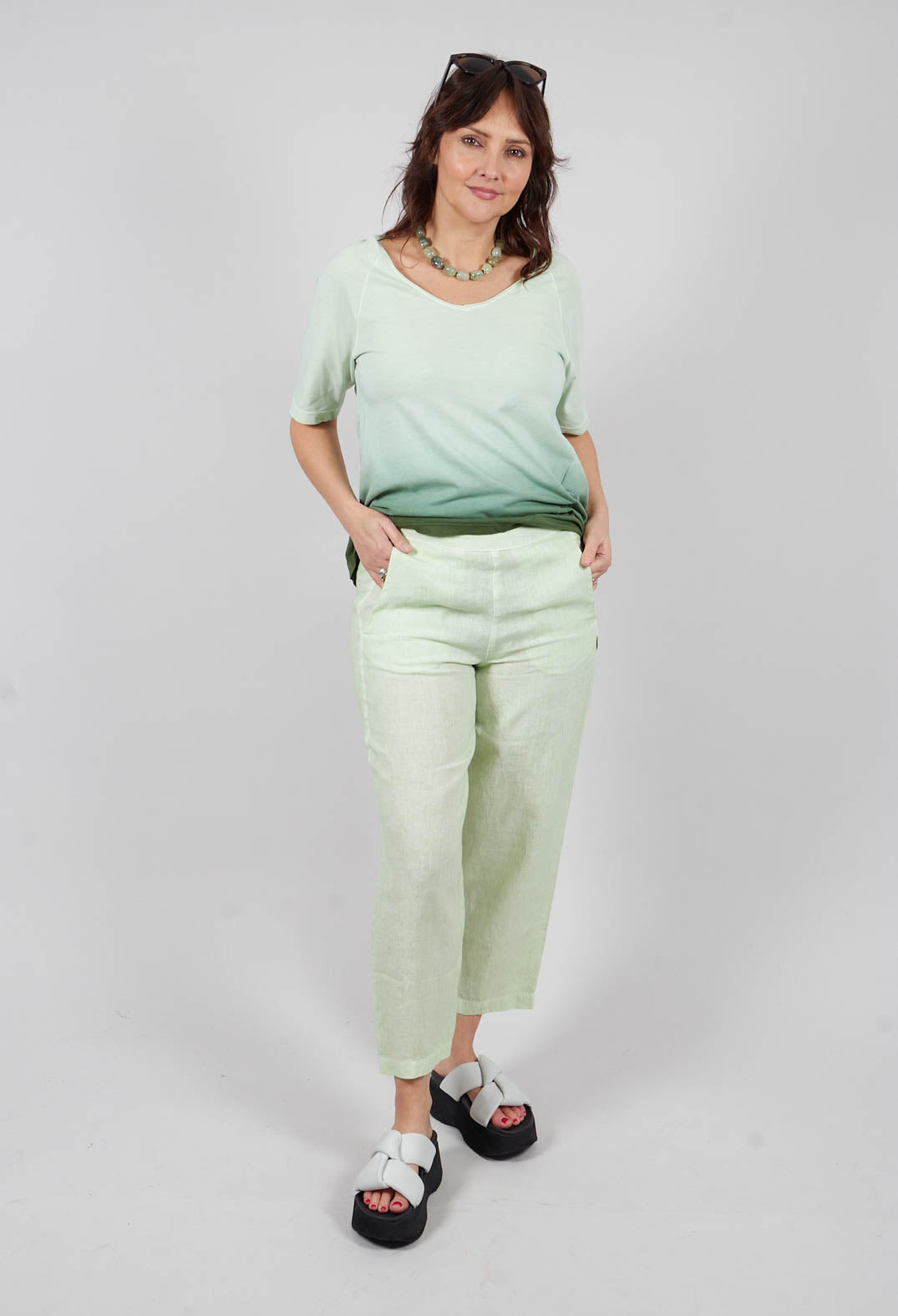 Sipa Pants in Spring Green