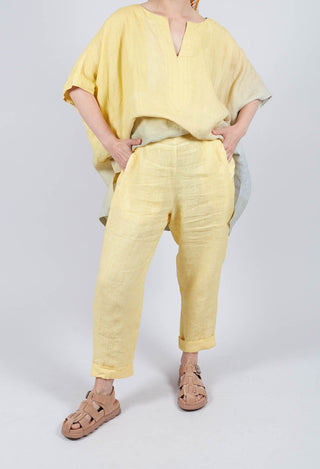 Linen Geisha Pants in Sunlight