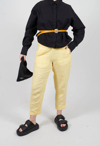 Linen Geisha Pants in Sunlight