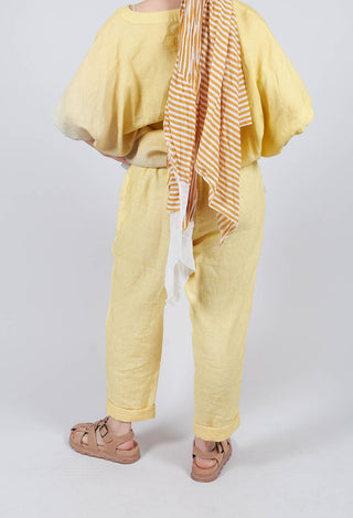 Linen Geisha Pants in Sunlight