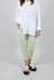 Linen Geisha Pants in Spring Green
