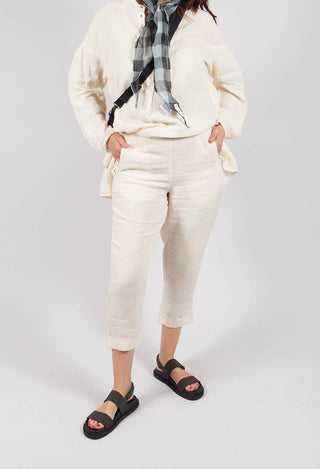 Linen Geisha Pants in Sand