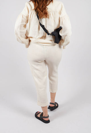 Linen Geisha Pants in Sand