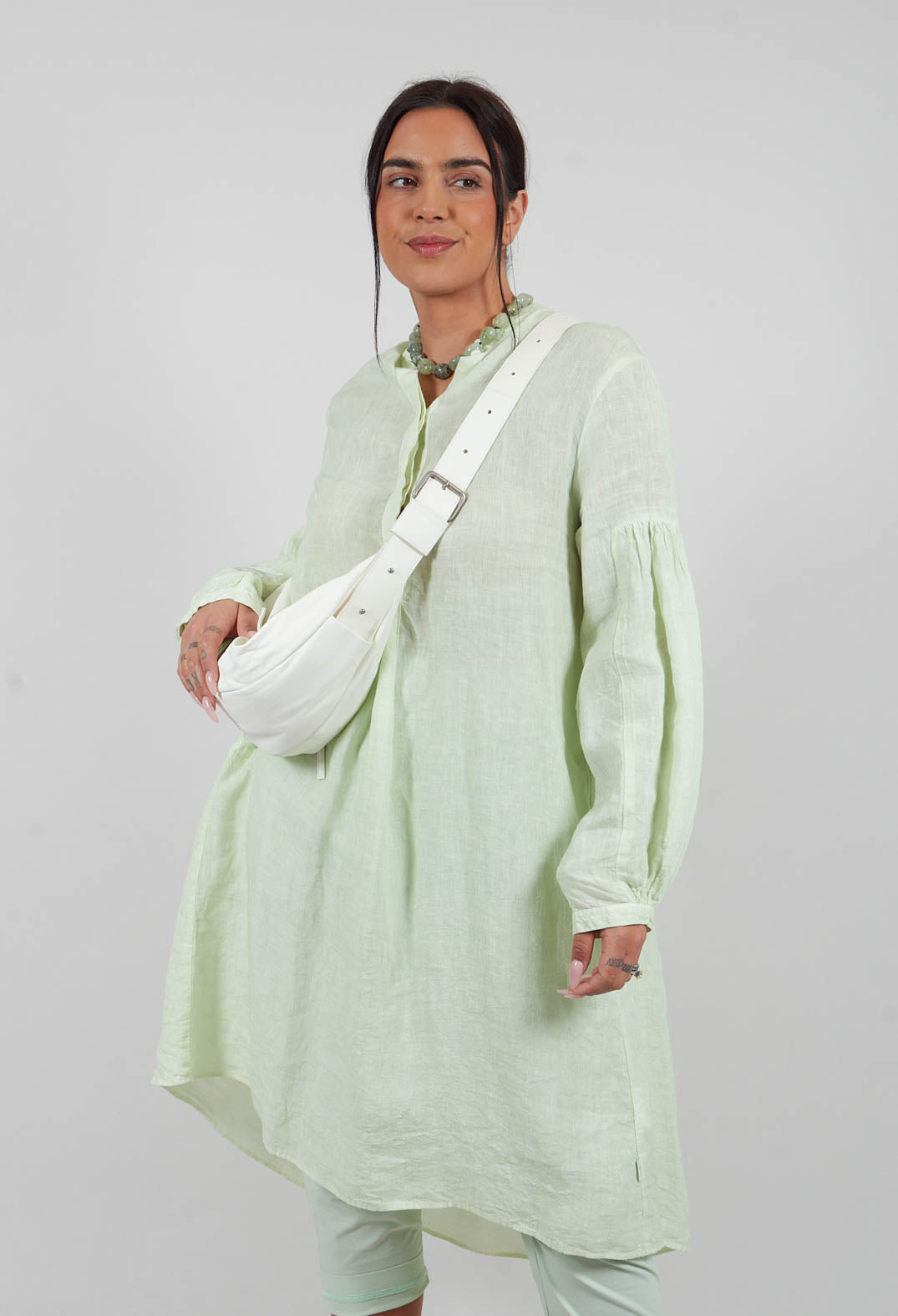 Kameli Dress in Spring Green