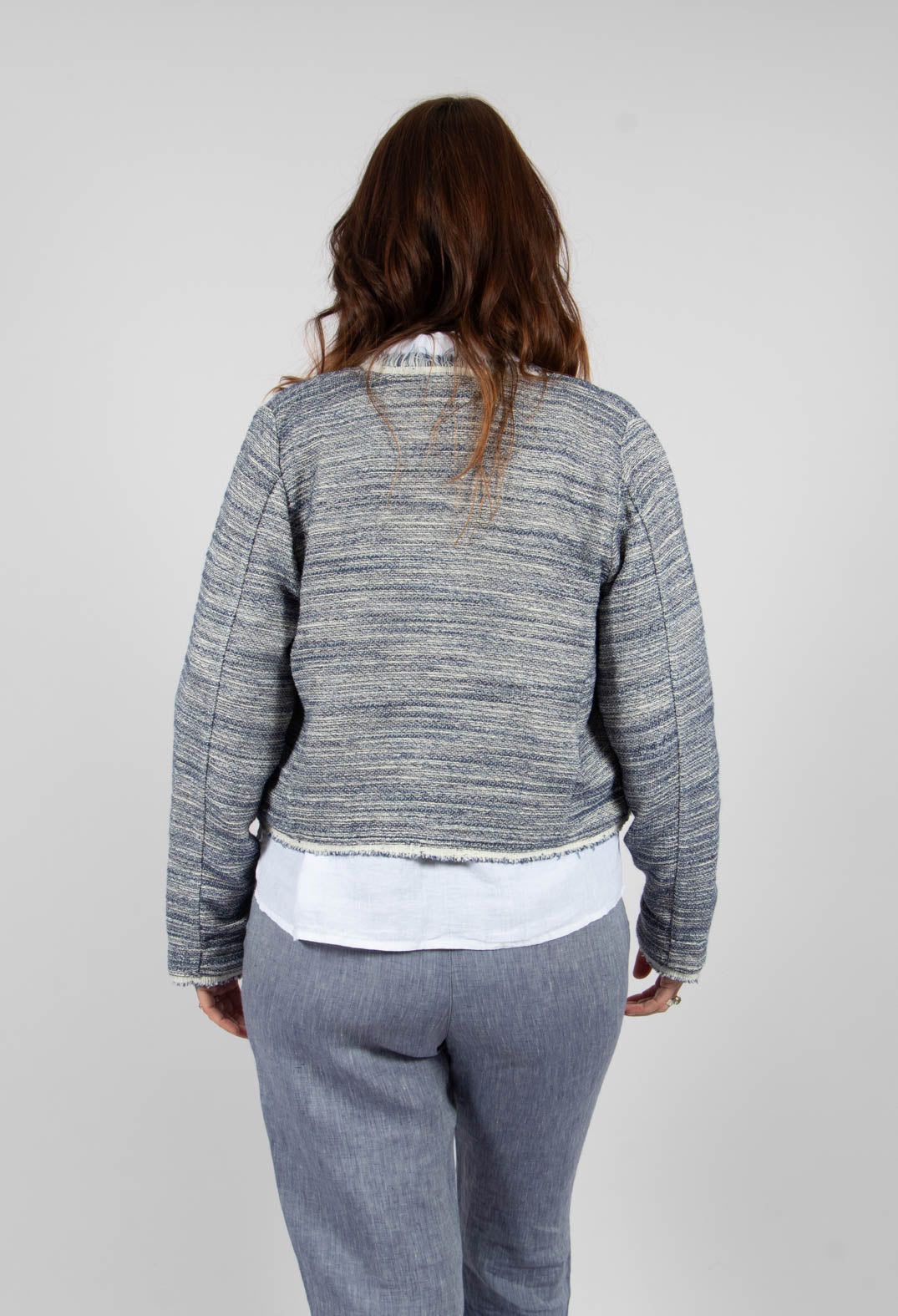Safaga Jacket in Eve Blue
