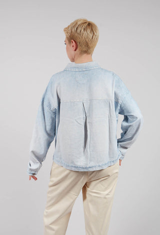 Egoda Jacket in Bleach Denin