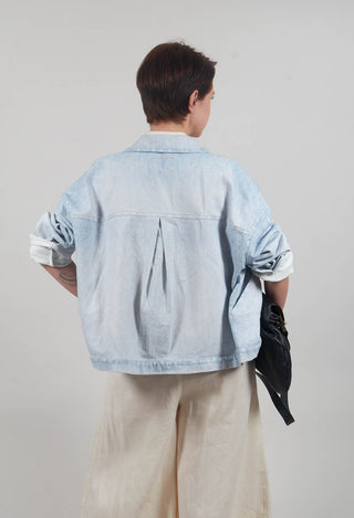 Egoda Jacket in Bleach Denin