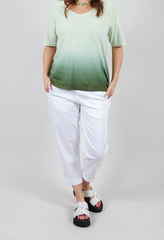 Geisha Pants in White
