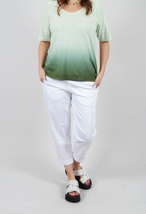 Geisha Pants in White