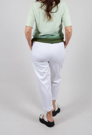 Geisha Pants in White