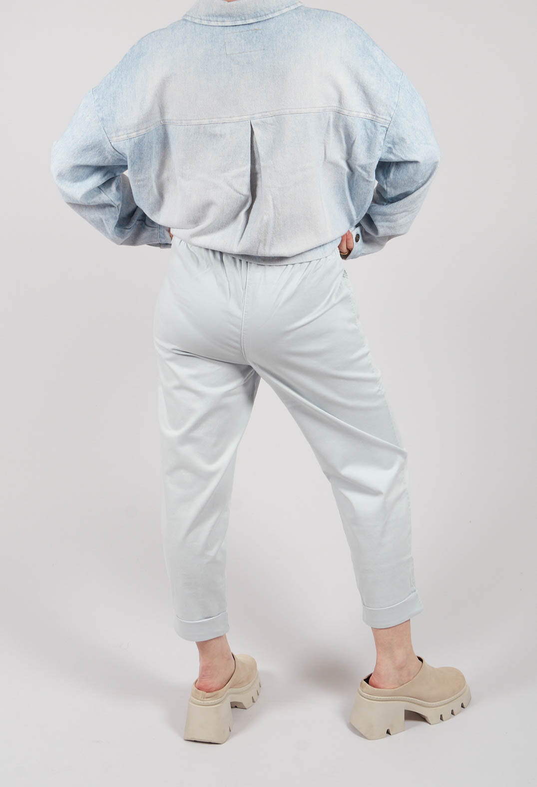 Geisha Pants in Pearl