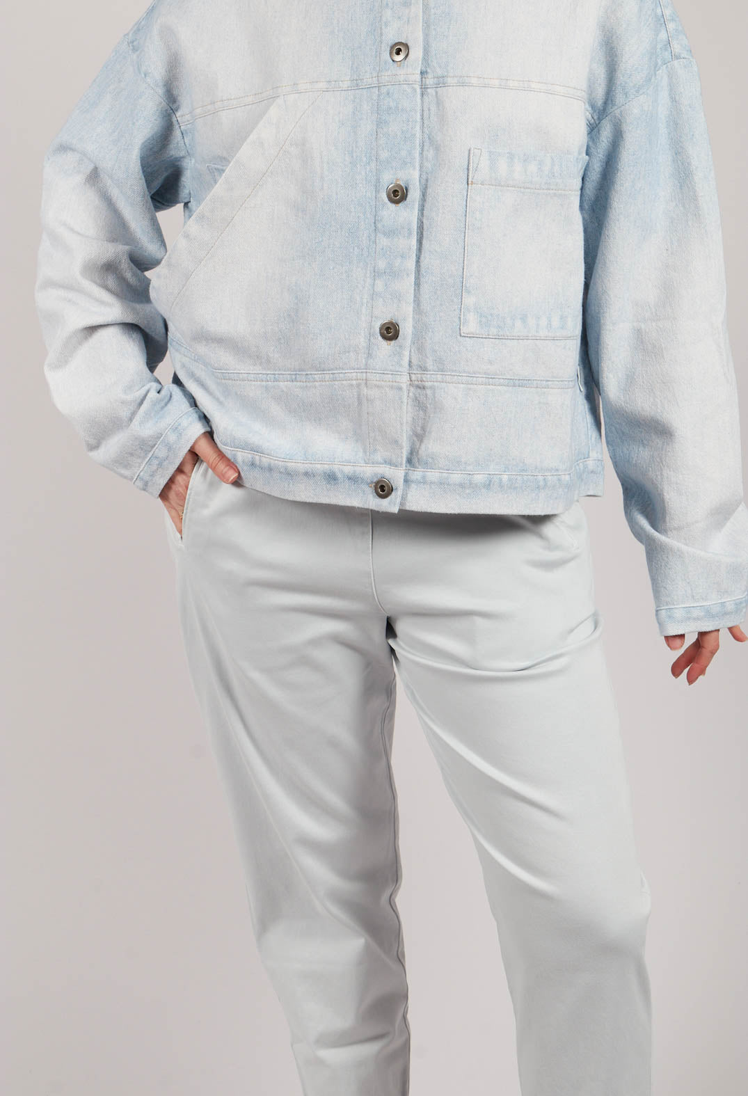 Geisha Pants in Pearl