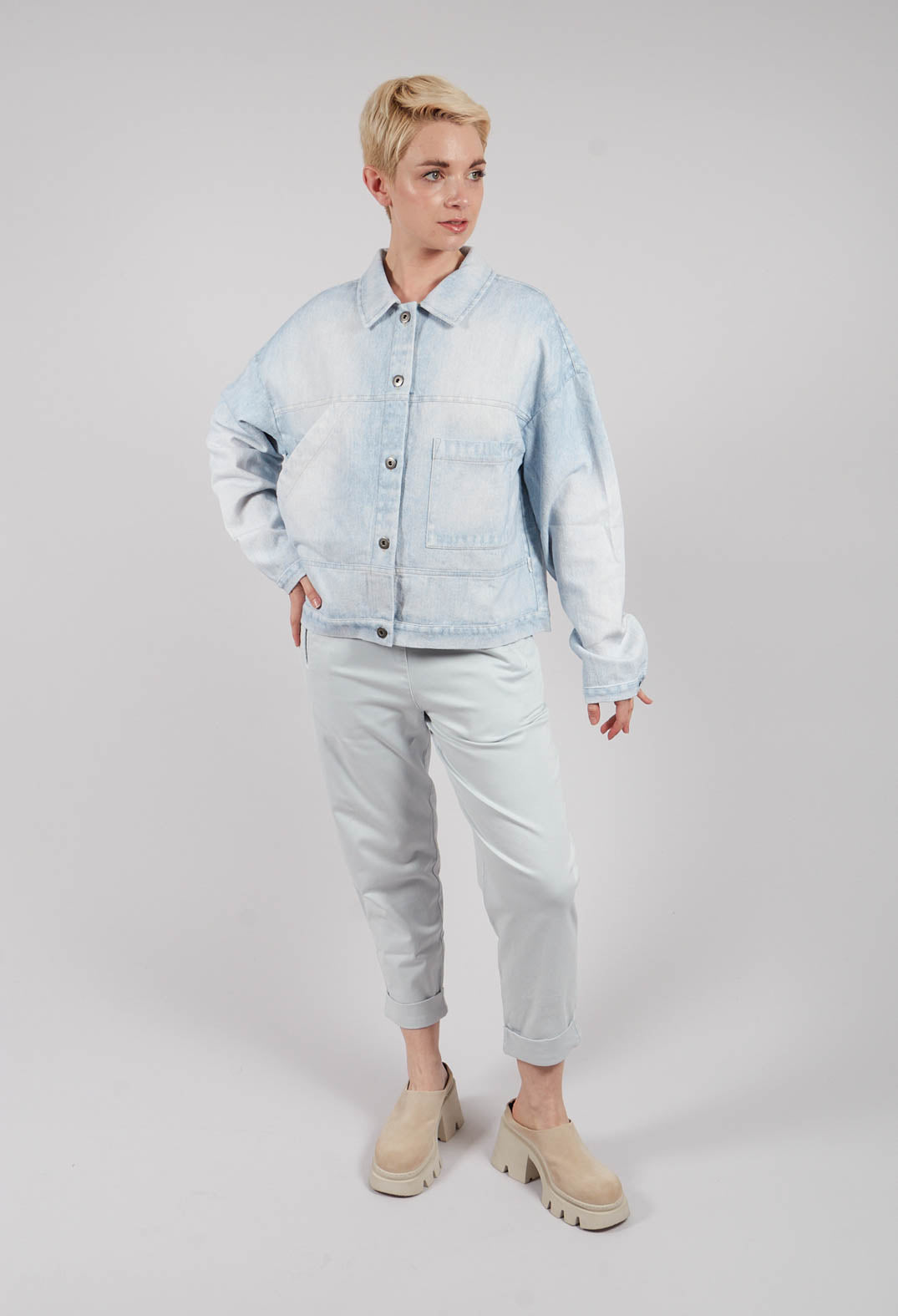 Geisha Pants in Pearl