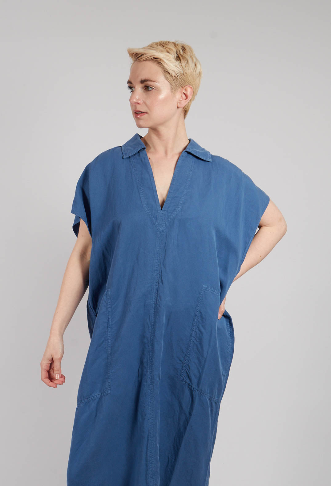 Dualani Dress in Eve Blue