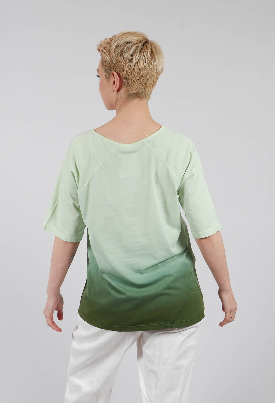 Rike Shirt in Green and Mousee