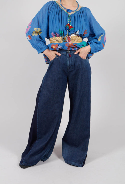 Innovate Denim Trousers in Blue