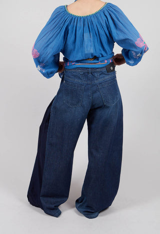 Innovate Denim Trousers in Blue