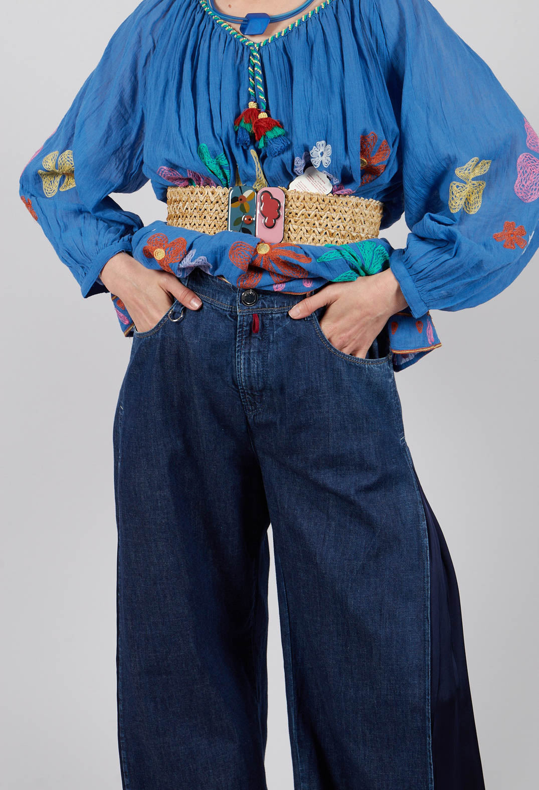 Innovate Denim Trousers in Blue