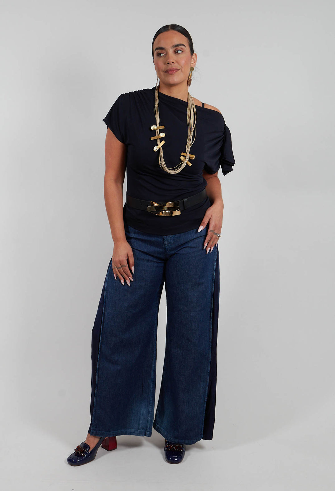 Innovate Denim Trousers in Blue