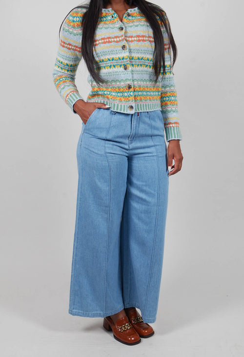 Enliven Trousers in Blue