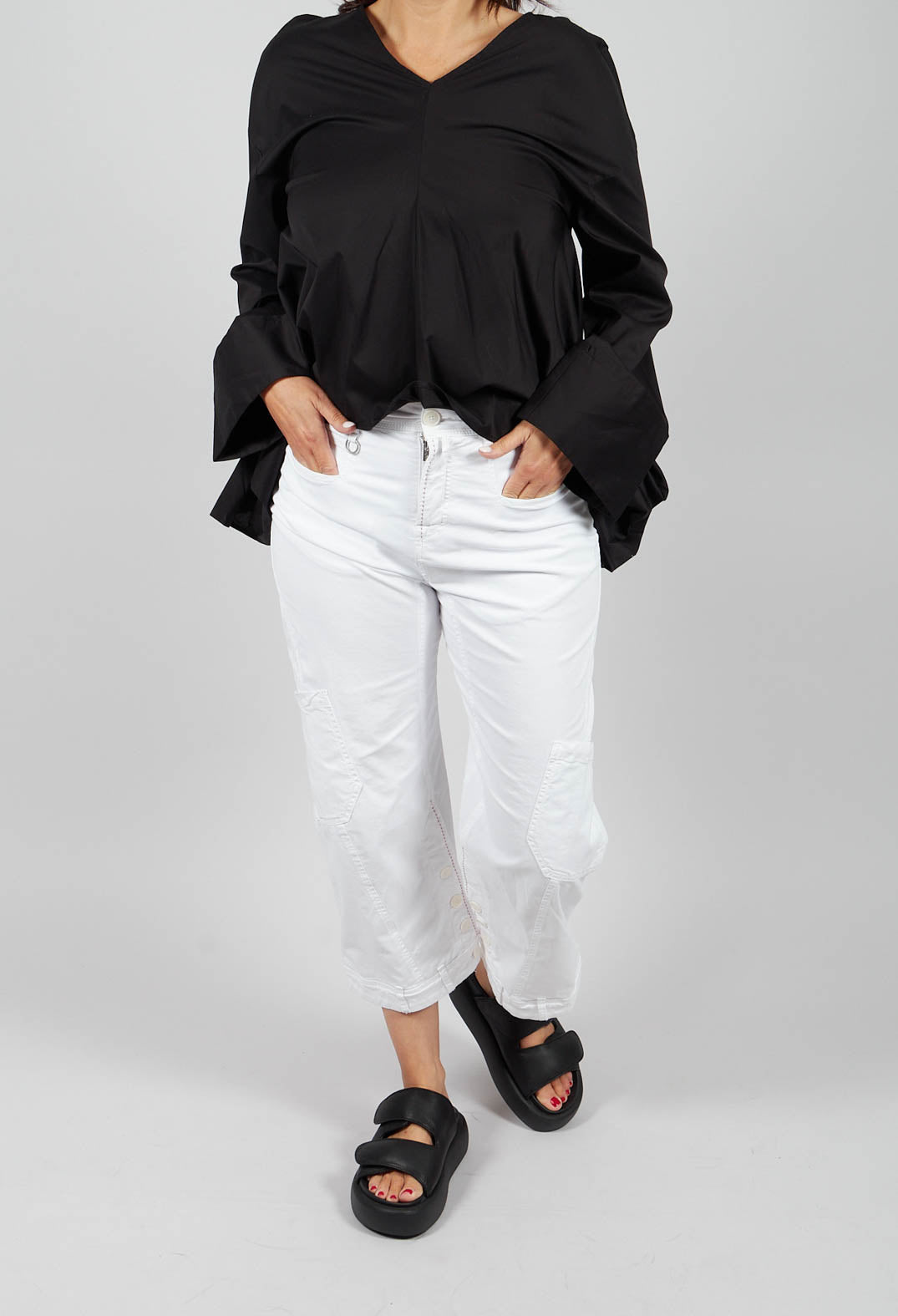 Hasten Trousers in White